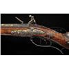 Image 5 : ELABORATELY DECORATED NORTH CENTRAL GERMAN FLINTLOCK JAEGER RIFLE CIRCA 1750.