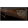 Image 4 : VERY INTERESTING RAISED CARVED GERMAN FLINTLOCK JAEGER RIFLE, CIRCA 1740.