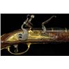 Image 3 : GOOD GILT BRASS MOUNTED PAIR OF ITALIAN FLINTLOCK HOLSTER PISTOLS BY PIETRO BONAFINO CIRCA 1730.