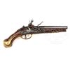 Image 1 : 18TH CENTURY ITALIAN FLINTLOCK LIGHTER PISTOL.