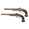 Image 2 : GOOD CASED SET OF PERCUSSION DUELING PISTOLS BY NICHOLAS NOEL BOUTET OF VERSAILLES, CIRCA 1810.