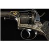 Image 4 : EXTREMELY RARE HIGH ART GOLD INLAID RUSSIAN PINFIRE REVOLVER OF PRESENTATION QUALITY BY JOHANN NORMA