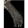Image 6 : EXTREMELY RARE HIGH ART GOLD INLAID RUSSIAN PINFIRE REVOLVER OF PRESENTATION QUALITY BY JOHANN NORMA