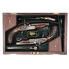 Image 1 : VERY FINE CASED PAIR OF WESTLEY RICHARDS PERCUSSION LARGE BORE POCKET PISTOLS.