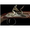 Image 4 : FINE CONDITION CASED PAIR OF WILLIAM PARKER FLINTLOCK DUELING PISTOLS WITH ACCESSORIES.