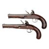 Image 2 : FINE CASED PAIR OF WOGDON & BARTON COACH PISTOLS.