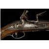 Image 3 : ENGLISH SILVER MOUNTED FLINTLOCK PISTOL WITH BARREL SIGNED BUMFORD (JOHN BUMFORD 1742-1775) LONDON C