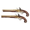 Image 2 : PAIR OF ENGLISH OFFICERS PISTOLS.
