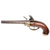 Image 2 : MODEL 1799 NORTH & CHENEY FIRST MODEL FLINTLOCK PISTOL.