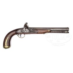 US MODEL 1805 HARPERS FERRY PISTOL RESTOCKED.