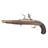 Image 2 : RARE EARLY HALL BREECHLOADING FLINTLOCK PISTOL