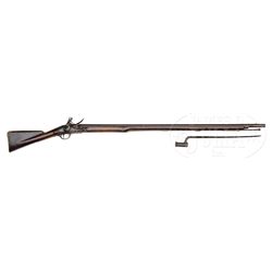 HISTORIC BRITISH PATTERN 1756 LONG LAND MUSKET MARKED 7th REGIMENT.