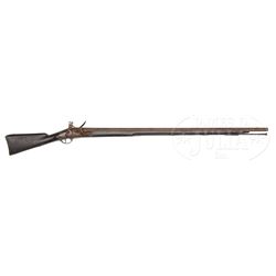 EXTREMELY RARE AS FOUND SWAN CONTRACT VIRGINIA FLINTLOCK MUSKET, CIRCA 1795.