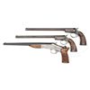 Image 2 : **LOT OF THREE .410 SINGLE SHOT HAND GUNS (STEVENS/STEVENS/HIBBARD)(AOW).