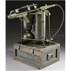 M9 FLAMETHROWER WITH COMPLETE NEW CONDITION M27 SERVICE KIT.