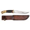 Image 1 : RARE SCAGEL FIGHTING KNIFE WITH SHEATH.