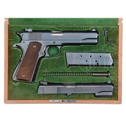 *VERY RARE COLT PRE-WWII SERVICE MODEL ACE SEMI-AUTO PISTOL AND EXTREMELY RARE ORIGINAL 45 ACP CONVE