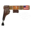 Image 3 : *7TH CAVALRY CONNECTED COLT MODEL 1917 DA REVOLVER WITH HOLSTER AND INDIAN BEADED BELT.
