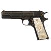 Image 2 : *SPECTACULAR GINO CARGNELL ENGRAVED SPRINGFIELD ARMORY MODEL 1911 SEMI-AUTO MILITARY PISTOL.