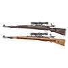 Image 2 : *EXTREMELY RARE CONSECUTIVE SERIAL NUMBERED PAIR OF GUSTLOFF WERKE BCD 4 LONG SIDE RAIL SNIPER RIFLE
