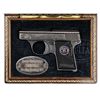 Image 1 : *RARE CASED ENGRAVED PRESENTATION WALTHER MODEL 9 SEMI-AUTO PISTOL.