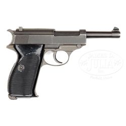 *EXCEPTIONAL WALTHER P38 ac 44 DUAL TONE WITH LARGE INSCRIBED LETTERING.