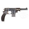 Image 1 : DESIRABLE BERGMANN M1897 WITH HARD RUBBER GRIPS.