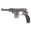 Image 2 : DESIRABLE BERGMANN M1897 WITH HARD RUBBER GRIPS.