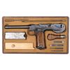 Image 1 : EXTRAORDINARILY RARE AND IMPORTANT CASED ONE OF TWO SURVIVING FIRST PROTOTYPE MODEL 1893 BORCHARDT S