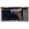 Image 5 : *× FANTASTIC ARGENTINIAN CASED 1900 AMERICAN EAGLE LUGER.