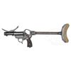 Image 2 : EXTREMELY RARE ANTI-TANK STURMPISTOLE WITH INSERT BARREL, FOLDING STOCK AND FOLDING SIGHT.