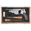 Image 1 : FABULOUS FACTORY CASED, ALL ORIGINAL, BERGMANN M1896, #2 WITH ACCESSORIES.
