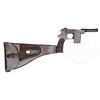 Image 1 : *RARE BERGMANN MARS M1903 WITH CLOSELY NUMBERED ORIGINAL SHOULDER STOCK.