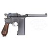 Image 2 : RARE MAUSER C96 20-SHOT CONEHAMMER WITH NON-REINFORCED BARREL EXTENSION.