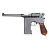 Image 1 : SPECIAL CONTRACT MAUSER C96 20-SHOT FLATSIDE CONEHAMMER.