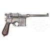 Image 1 : EXCEEDINGLY RARE SYSTEM MAUSER C96 WITH STEPPED BARREL.