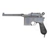 Image 1 : *MAUSER C96 LARGE RING, SHALLOW MILLED, WITH HARD RUBBER GRIPS.