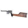 Image 1 : *MAUSER C96 WITH SMALL RING HAMMER, LONG EXTRACTOR, CHERUB GRIPS, AND MATCHING STOCK.