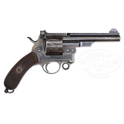 VERY RARE BIG BORE MAUSER ZIG-ZAG SINGLE ACTION REVOLVER.