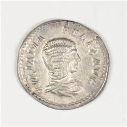 HIGH GRADE ANCIENT SILVER COIN FEMALE RULER AU/UNC