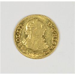 1778 SPAIN 1/2 ESCUDO GOLD MADRID MINT MS-62