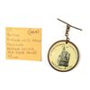 Image 1 : 1909 BOSTON, OLD STATE HOUSE CELLULOID EXCELLENT CONDITION 43mm