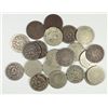 Image 1 : LOT OF 21 SHIELD NICKELS A FEW FULL DATES MOST NO DATE