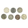 Image 2 : LOT OF 7 3 CENT NICKELS CULLS SOME WITH DATES