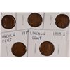 Image 1 : 5-1913-S LINCOLN CENTS AVG CIRC