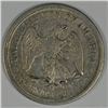 Image 2 : 1875-S  20 CENT, ABOUT XF