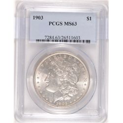 1903 MORGAN DOLLAR PCGS MS63