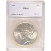 Image 1 : 1925 PEACE DOLLAR SEGS MS64