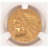 Image 2 : 1909-S $5 GOLD INDIAN NGC AU 55