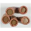 Image 2 : ( 5 ) SHOTGUN WRAPPED CIRC.  ROLLS ( 50 )  EACH EARLY LINCOLN CENTS